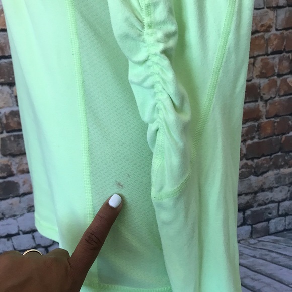 Lululemon athletica neon sweater top - Picture 4 of 8